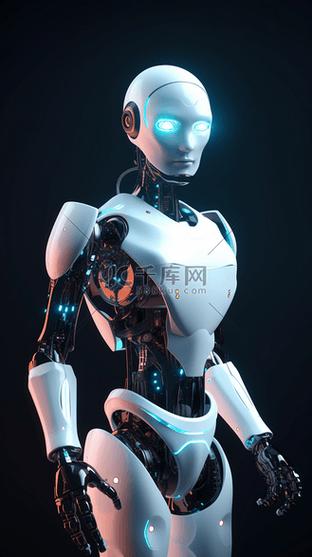 未来科技科幻机械人工智能机器人